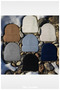 Comfortable and Warm, Plain Washed Folded Beret (for Women and Men) - 3
