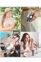 Portable Handheld Turbo Fan with Ice Cooling Plate, Digital Display,Rechargeable 3000mAh Battery - 6