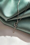 Crescent and Star Figured Dangle Necklace