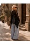 - Transparent Casual Knitwear Poncho Blouse - Season Trend - 3