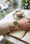Gold Women's Wristwatch |   30.5mm Stainless Steel Case, Green Dial - 4