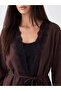 Nevavm Lace Detailed Modal Blend Women's Kimono with a Difference - 3