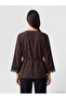 Nevavm Lace Detailed Modal Blend Women's Kimono with a Difference - 4