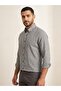 Men's Striped Cotton Shirt - Omar | Classic Long Sleeve - 2