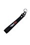 High-Quality Rks Compatible Fabric and Metal Motorcycle Keychain, Stylish Gift Keychain with Metal Clip