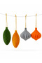 4 Pieces of Christmas Tree Ornaments - 2