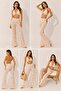 Lace Spanish Style Unlined Pareo Pants - 4