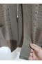 Seasonal, Openwork, Steel Knit, 30% Wool, 70% Acrylic, V-Neck, 2 Pockets, Short Vest
