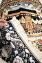 Kaaba Patterned Double-Sided Velvet Prayer Rug with Bag 120X80 cm – Silky Shiny, 2 Different Patterns - 6