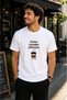 Coffee Themed Regular T-Shirt
