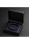 Cuffaire Cobalt – Blue Braided Leather Men's Bracelet, with Special Gift Box - 2