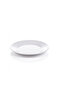 12 Pieces White Melamine Dessert, Cake Plate 19cm Shallow Plate Affordable Bottom Bowl for Daily Use - 5