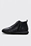 Genuine Leather Fur Navy Blue Leather Navy Blue Floter Men's Sports Boots 856Kma737 - 2