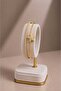 Women's Gold Stone Star Detailed Bracelet