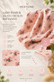 Washed 100% Cotton Muslin Baby Blanket Multi-Purpose Cover 120X120 cm - 8