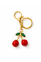 Cherry figured gold bag charm - 2