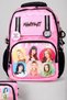 X Dekomus Licensed Powder Pink Collection School Bag and Pen Bag Set - 3