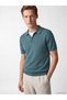 Vizyon New Season Polo Collar Men's Knitwear T-Shirt