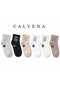Women's 6 Pairs Cute Figure Teddy Patterned Stoned Seamless Daily Booties Socks