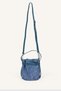 Faux Leather Women's Handbag with Metal Lock Detail I4431Axns - 5