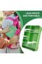 صندوق غداء للأطفال مع أقسام - علبة طعام محكمة الإغلاق للمدرسة والحضانة والرحلات - حاوية وجبات خفيفة - 4