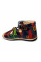 Unisex Navy Blue Patterned Sandals - 2