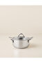 Siena Steel 6 Piece Cookware Set 14 - 16 - 18 cm Silver - 3