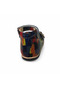 Unisex Navy Blue Patterned Sandals - 4