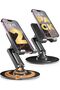 Coober Portable Electronic Device Holder Compatible with Ereader, 360 Degree Rotation °   And It Is Foldable and Has a Non-Slip Base.