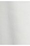 Regular Fit Mid Waist Straight Women's White Sweatpants - 6