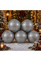 High Quality 5Pcs 46cm Silver Mirrored Disco Ball Christmas Balloon Silver Mirrored Disco Ball Foil Balloon