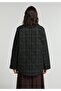 Regular Fit Shirt Neck Zippered Lined Water Resistant Women's Brown Coat - 2