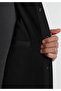 Regular Fit Zippered Lined Men's Black Jacket - 5