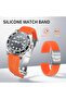 Silicone Watch Band Replacement, Waterproof Rubber Watch Strap with Striped Pattern - 16mm, 18mm, 20mm, 22mm, 24mm - 2