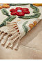 Sparkling Choices from Shining Store Bath Mat with Floral Tassels 50X80 cm - 3