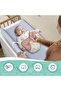 وسادة تغيير حفاضات الأطفال، حصيرة تغيير حفاضات مقاومة للماء من البولي يوريثان مع حزام أمان، وسادة تغ - 6