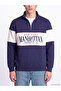 Esvab • Modern & Distinctive Stand Collar Manhattan Printed Men's Thick Sweatshirt - 3