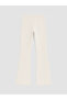 Esvab • Modern & Distinctive Women's Spanish Flare Sweatpants with Drawstring Waist - 3