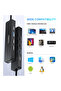 4K HDMI 100W 5-in-1 USB-C Hub, Black, M80 - 4