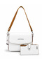 Women's Daily Use Adjustable Strap Luxury Hand & Shoulder Bag and Wallet Shoulder Bag - 8