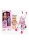 Baby Stroller with Doll Playset, DT-2402K - 3