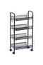 CH Steel 4-Layer Rolling Storage Shelf