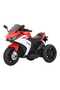 Rechargeable Kids Ride On Motorcycle, 6V, Red - 3