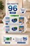 Multi-Purpose Cleaning Towel White Soap Scented 96 Sheets Wet Cleaning Cloth - 2