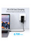 67W GaN Dual-Port Wall Charger, Black, PD6011 - 5