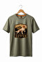 Hunting Hunting Setter Hunter Dog Printed 100% Cotton Crew Neck Basic Tshirt