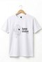 Human Structure Minimalist Graphic Printed 100% Cotton Crew Neck Basic Tshirt