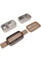 لانش بوكس مزدوج الطبقات من الستانلس ستيل 316 مع مساحة تخزين، صندوق بسعة كبيرة 1400 مل، مناسب للعمل و - 5