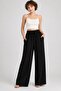 Flowy Linen Blend Trousers