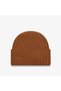 Ne Rib Short Cuff Unisex Brown Beret